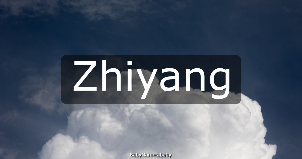 Zhiyang