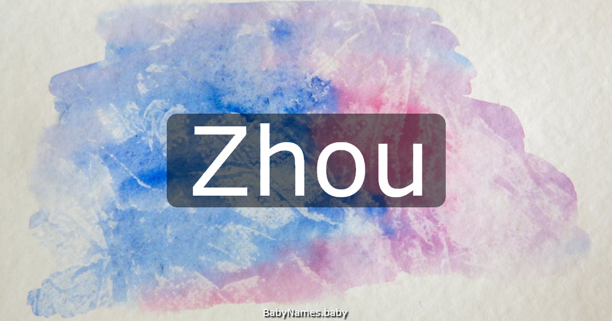Zhou