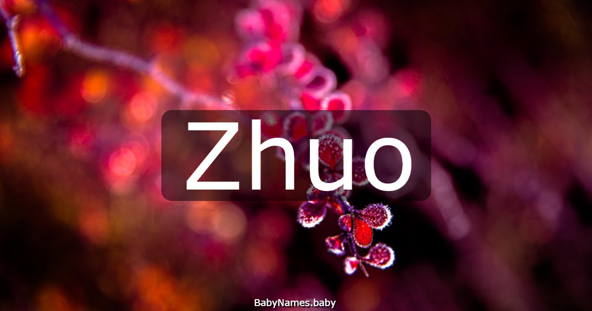 Zhuo