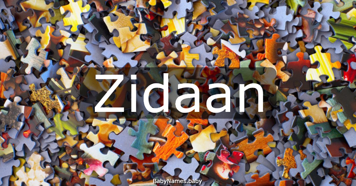 Zidaan