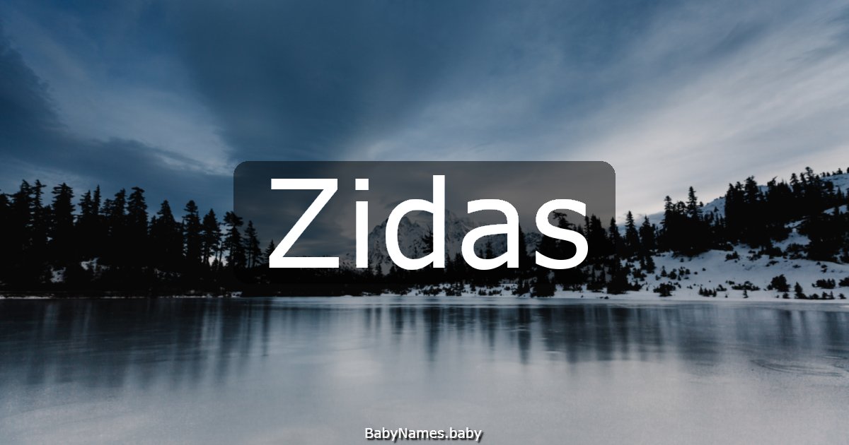 Zidas