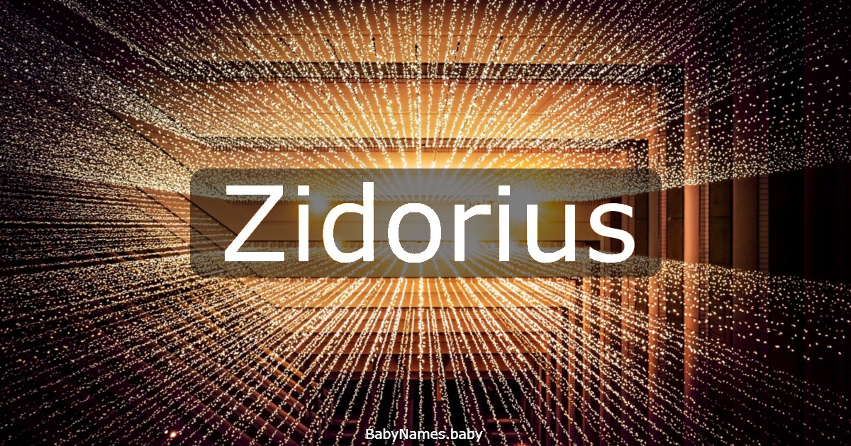 Zidorius