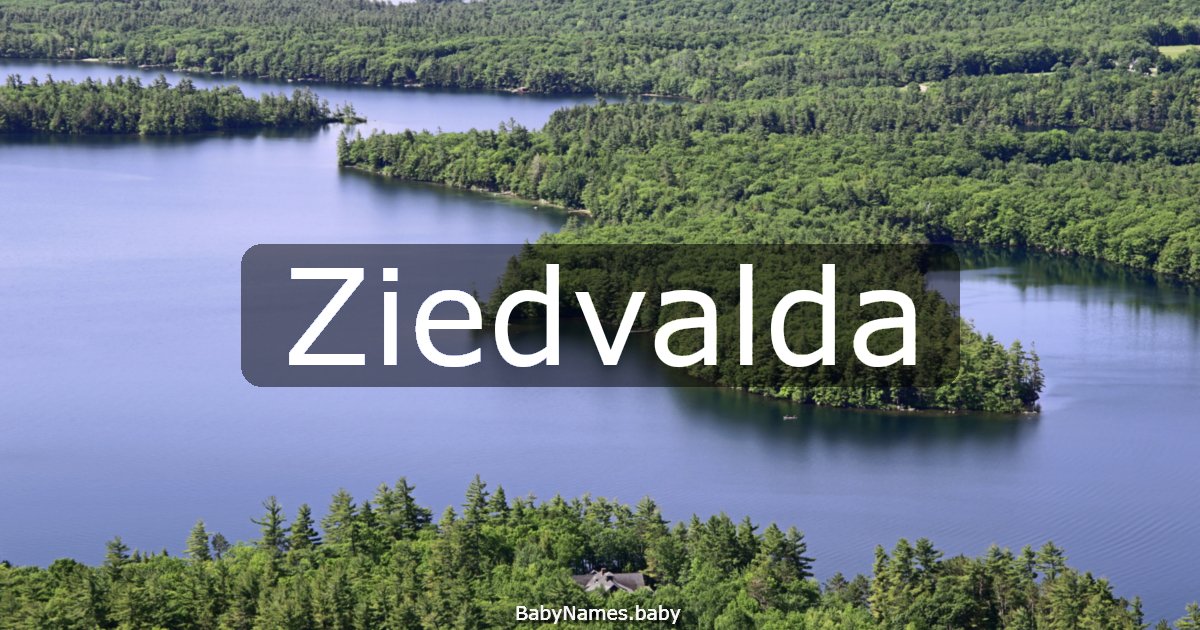 Ziedvalda