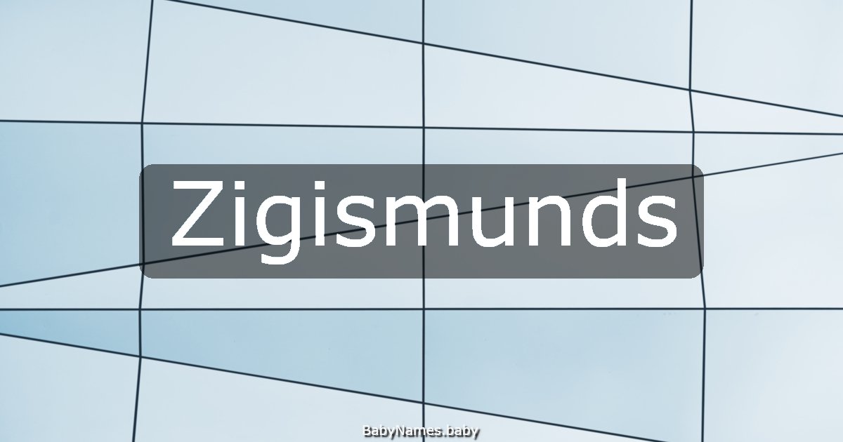 Zigismunds