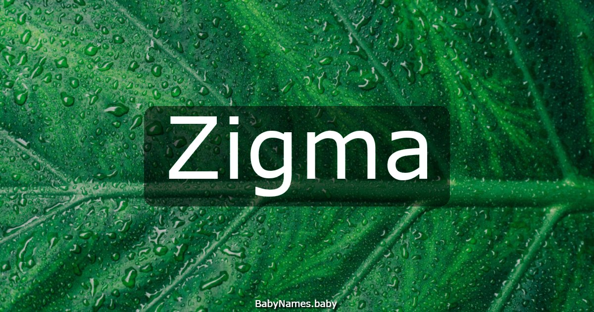 Zigma