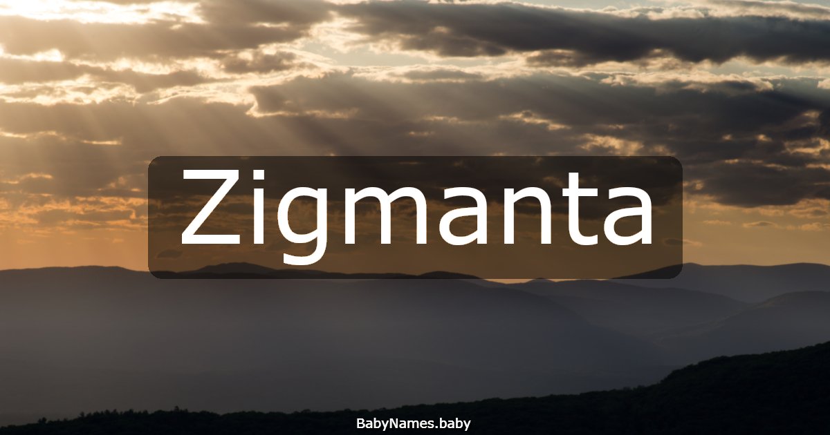 Zigmanta