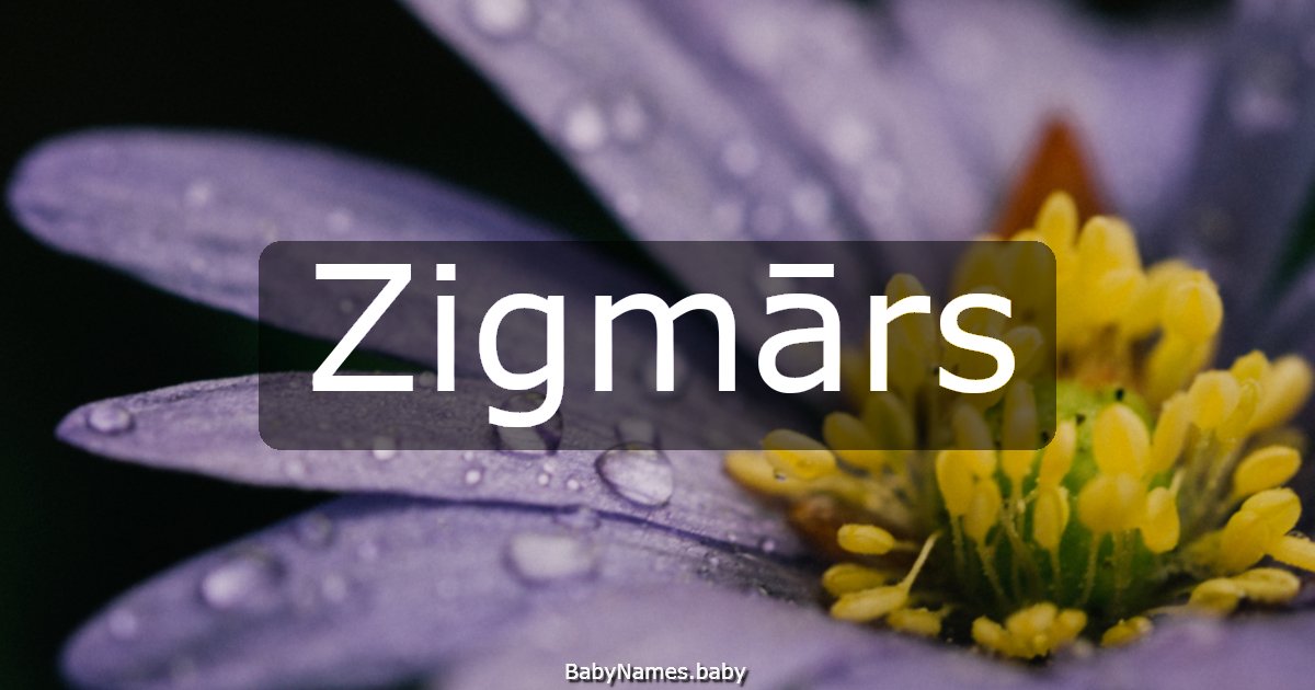 Zigmārs
