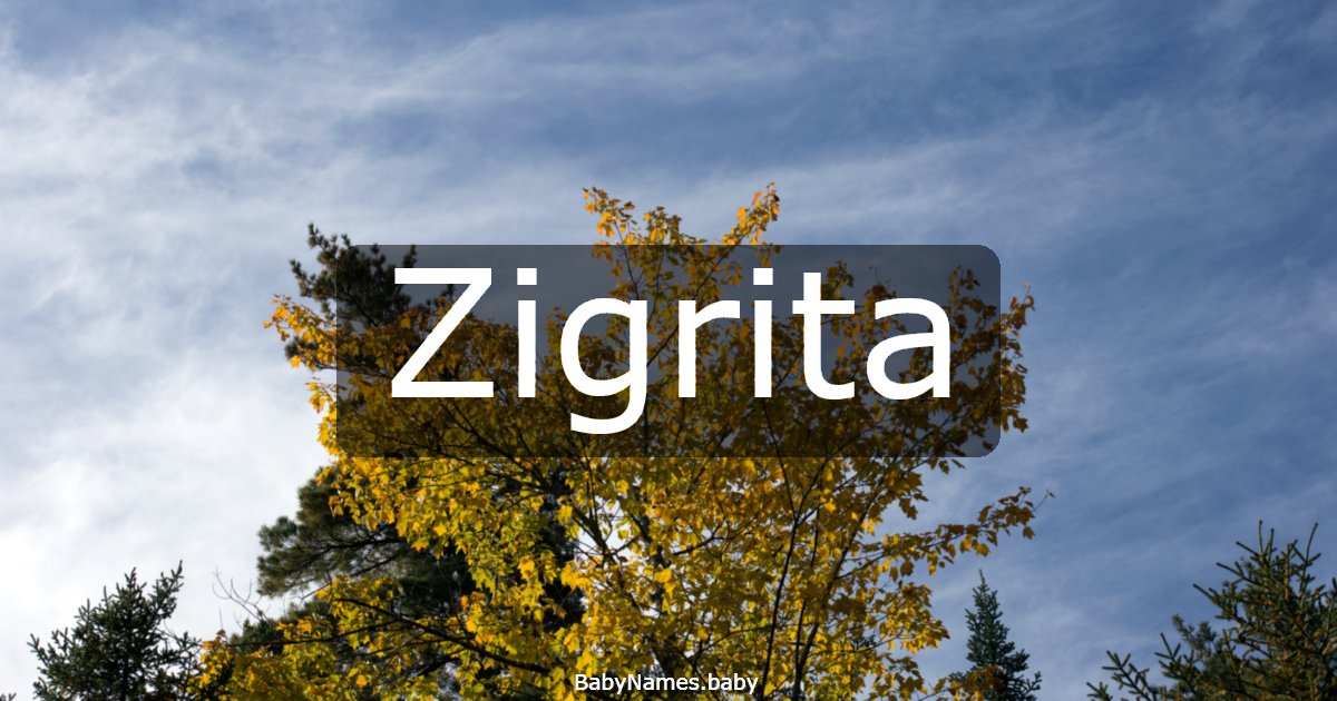 Zigrita