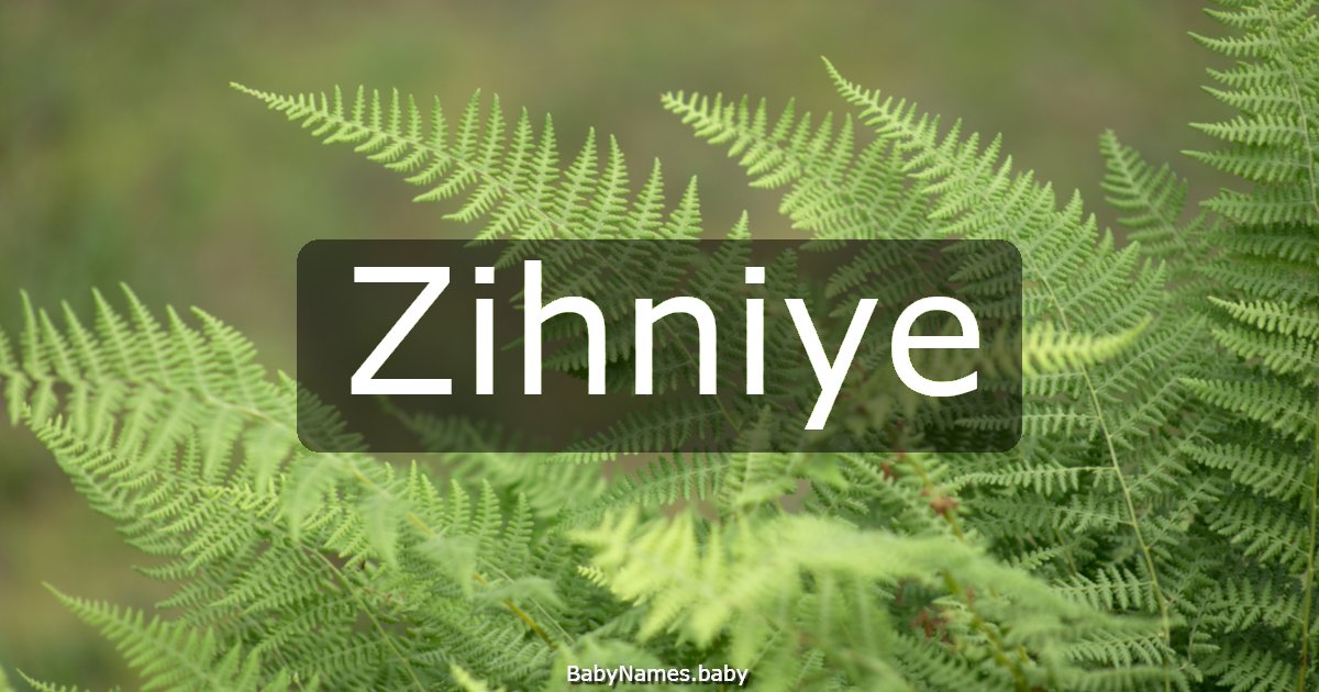 Zihniye
