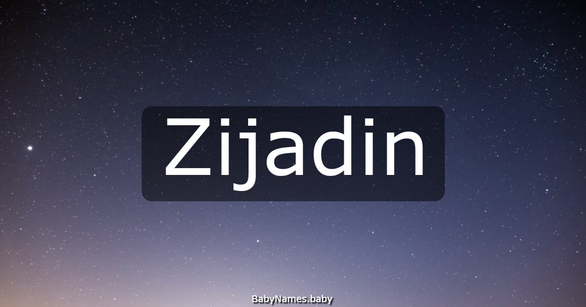 Zijadin