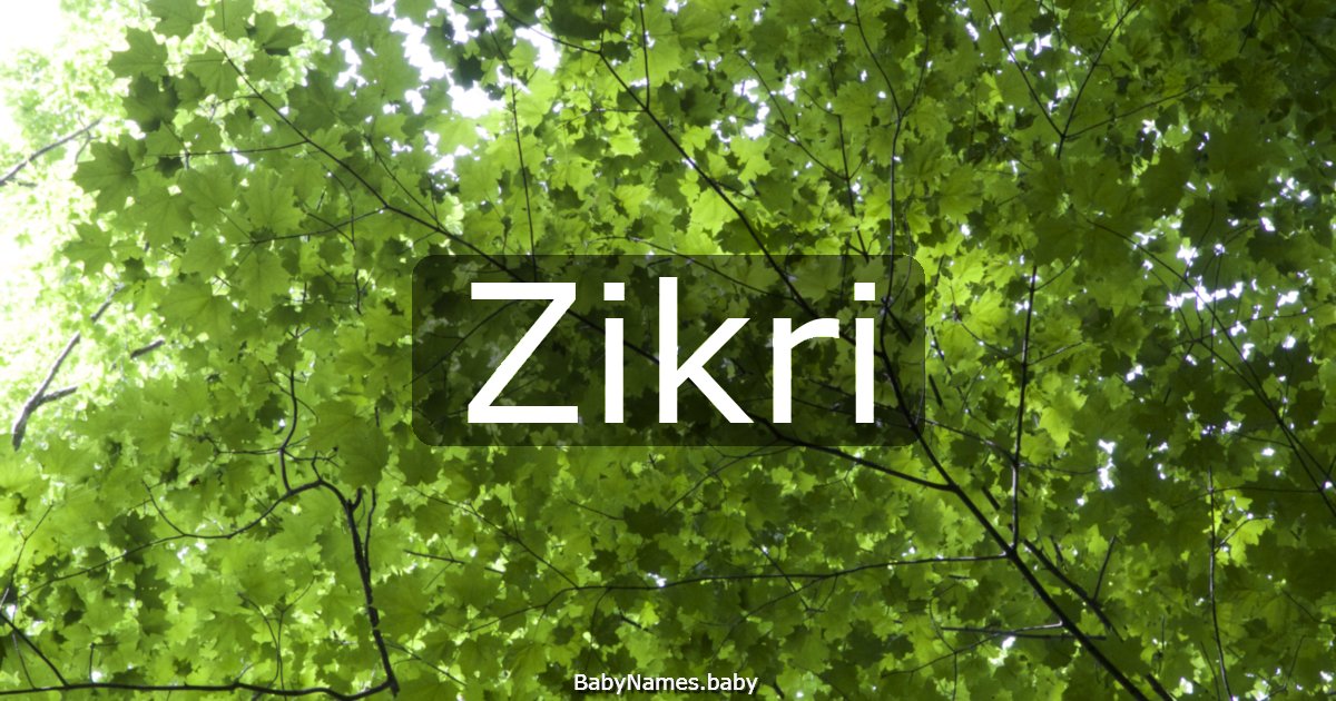Zikri