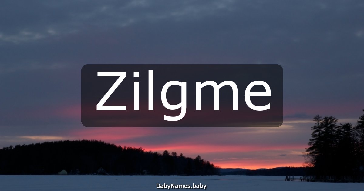 Zilgme