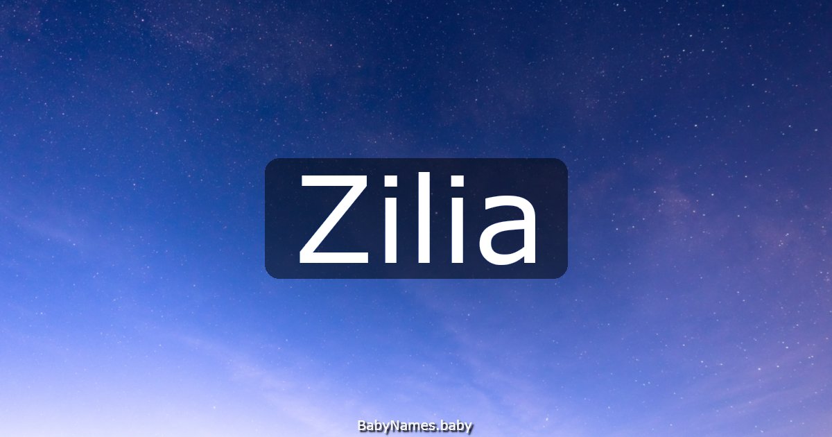 Zilia