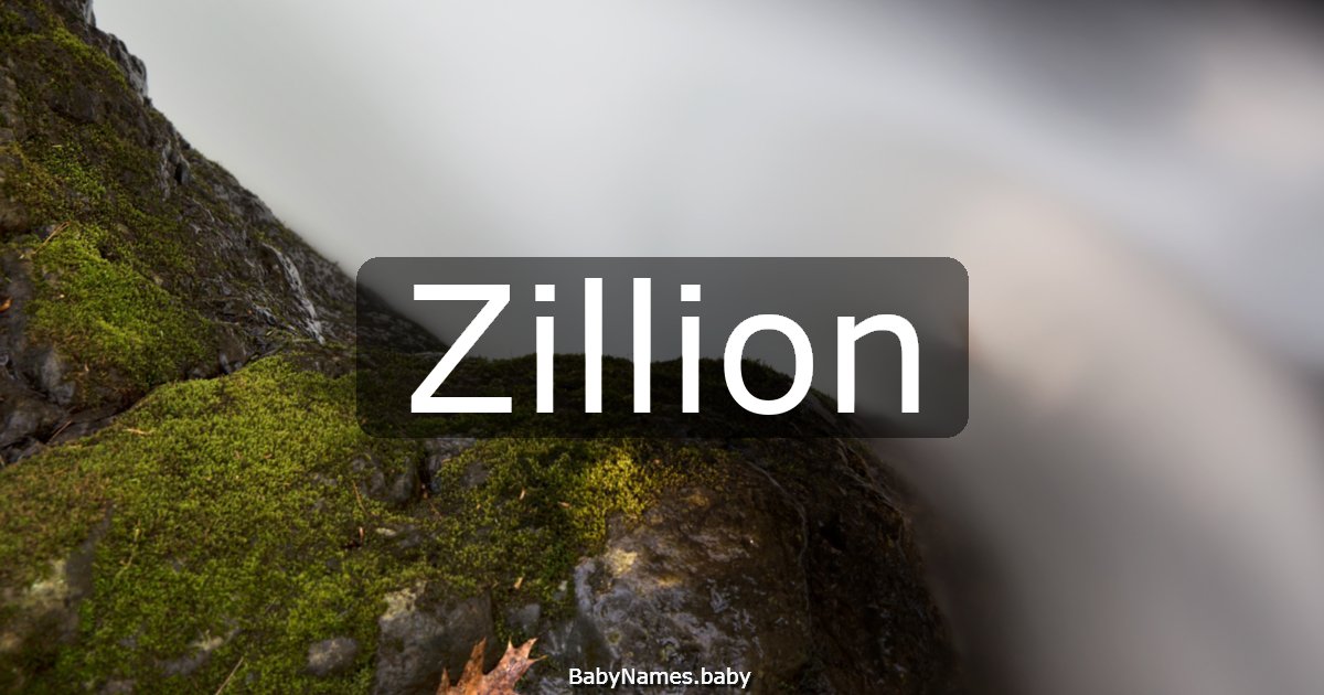 Zillion