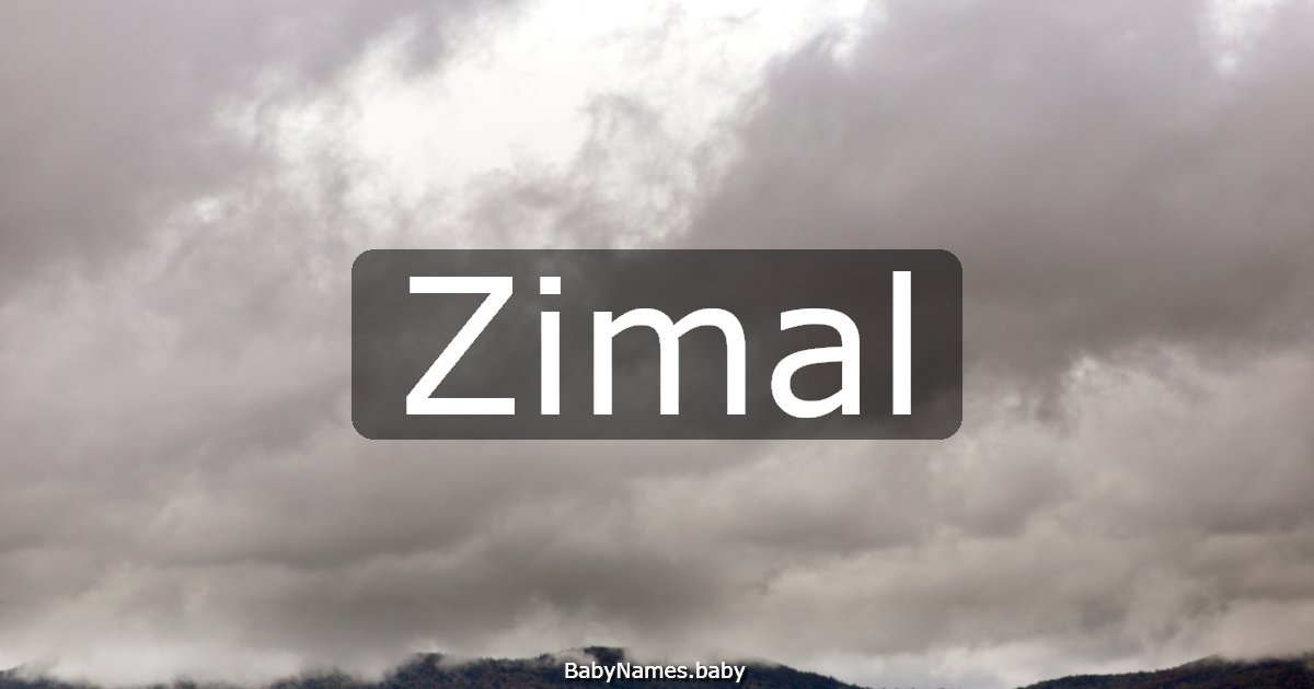 Zimal