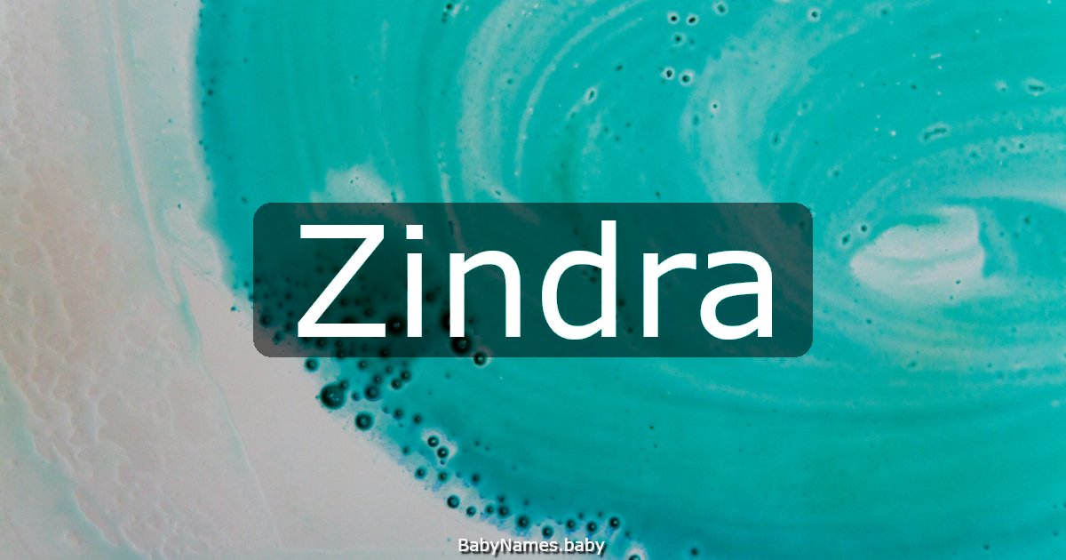 Zindra