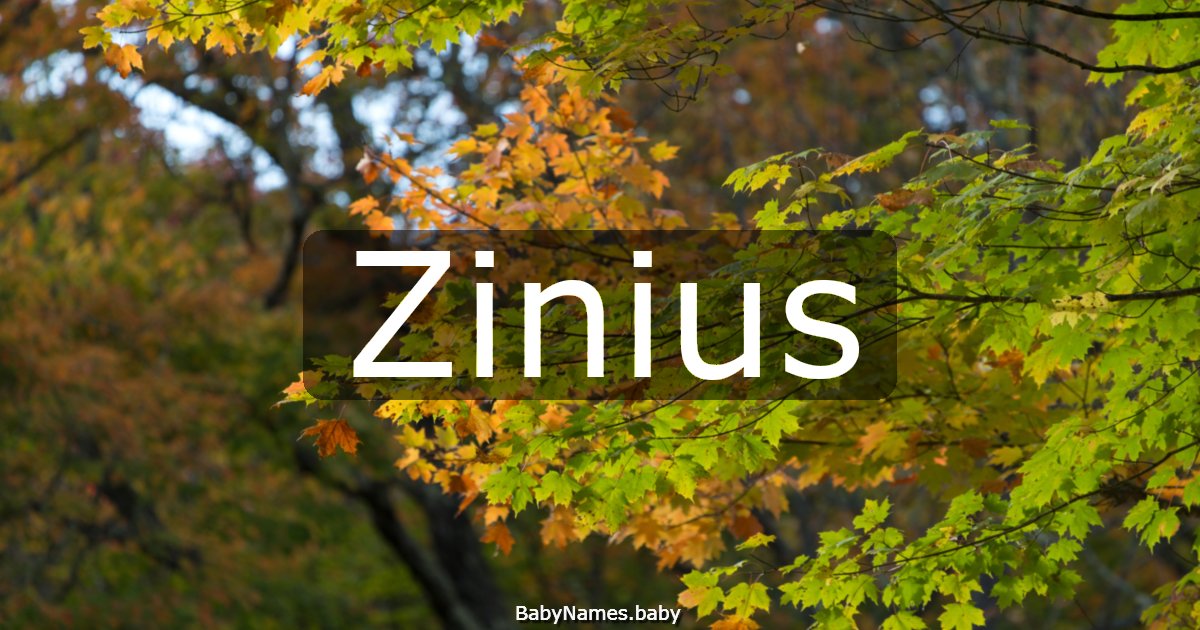 Zinius