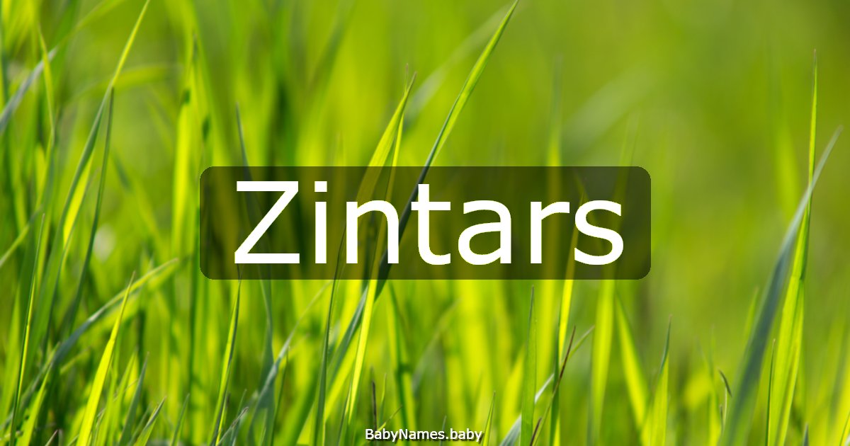 Zintars