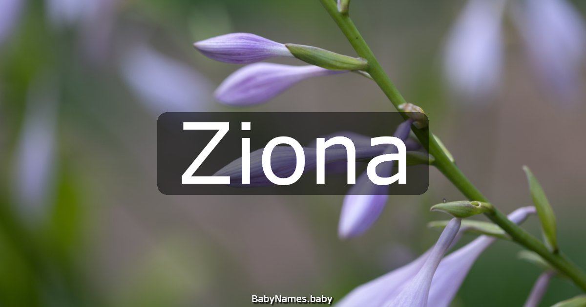 Ziona