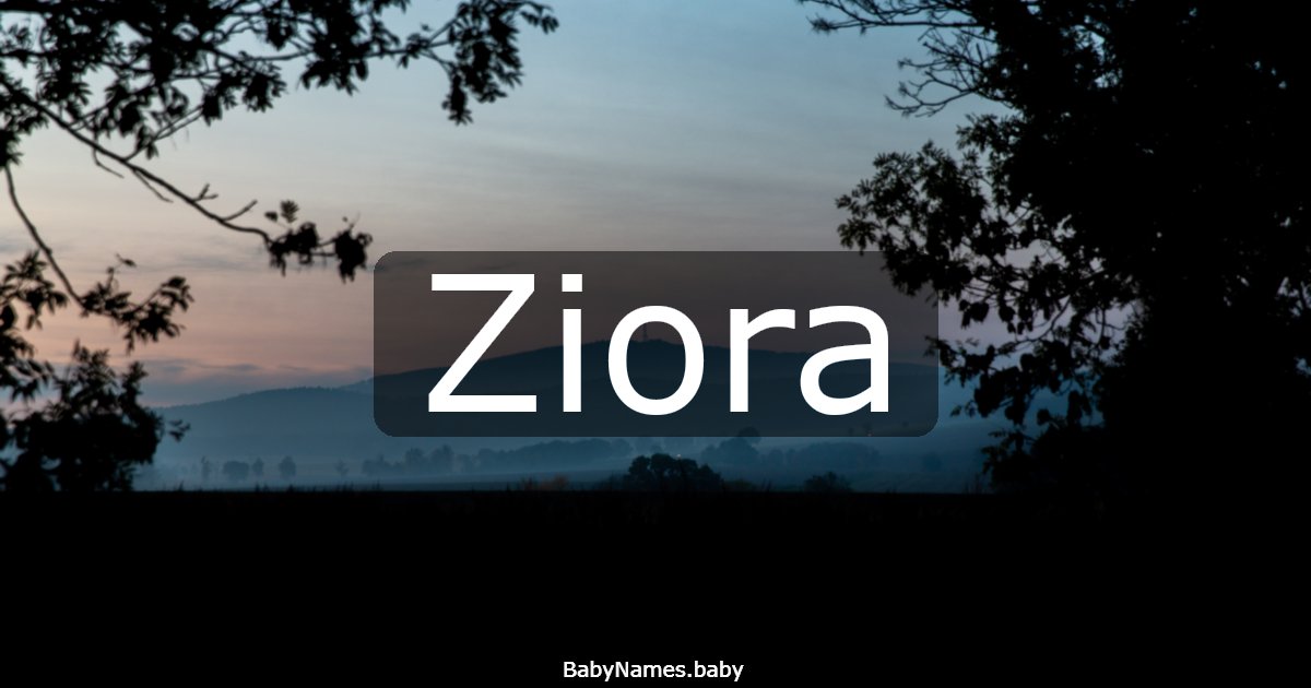 Ziora