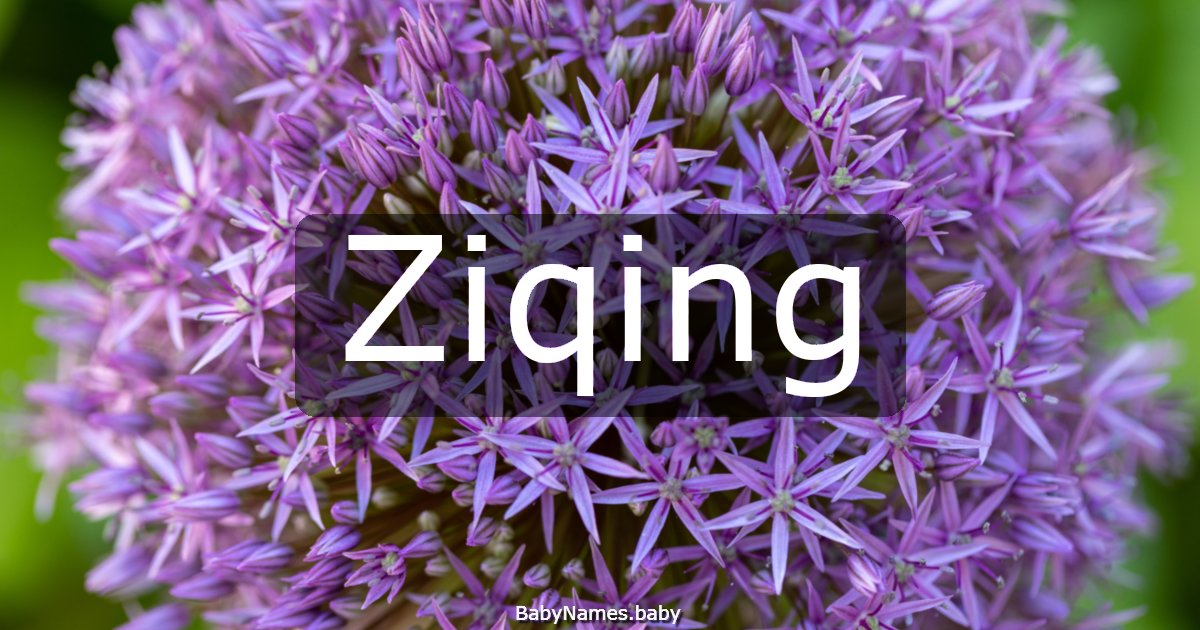 Ziqing