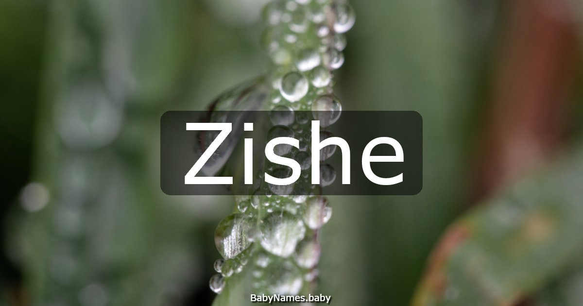 Zishe