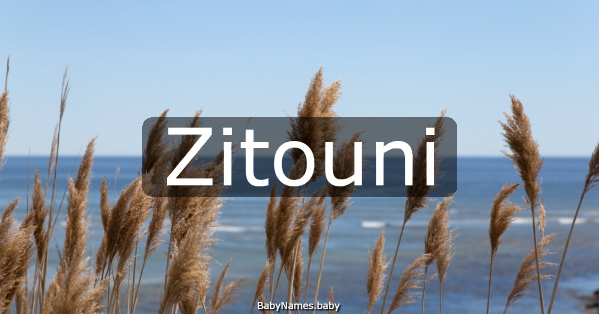 Zitouni