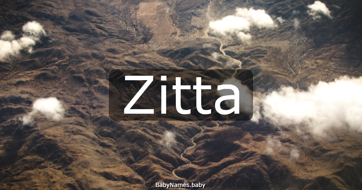 Zitta