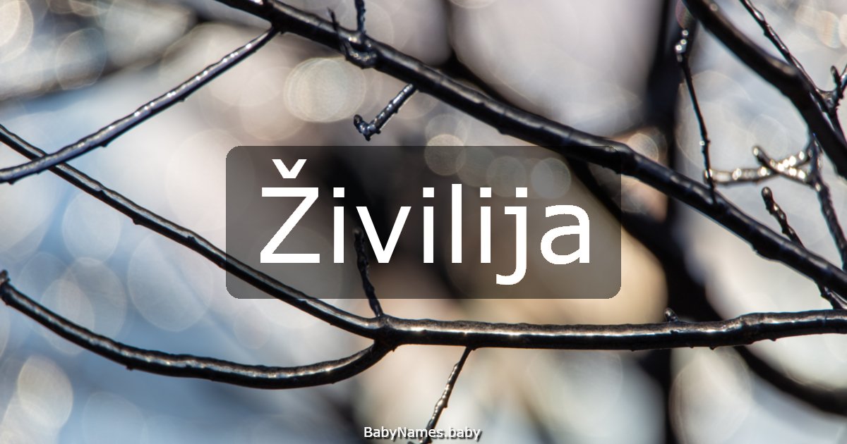 Živilija
