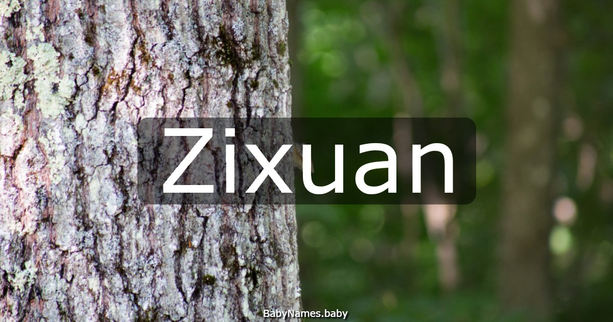 Zixuan