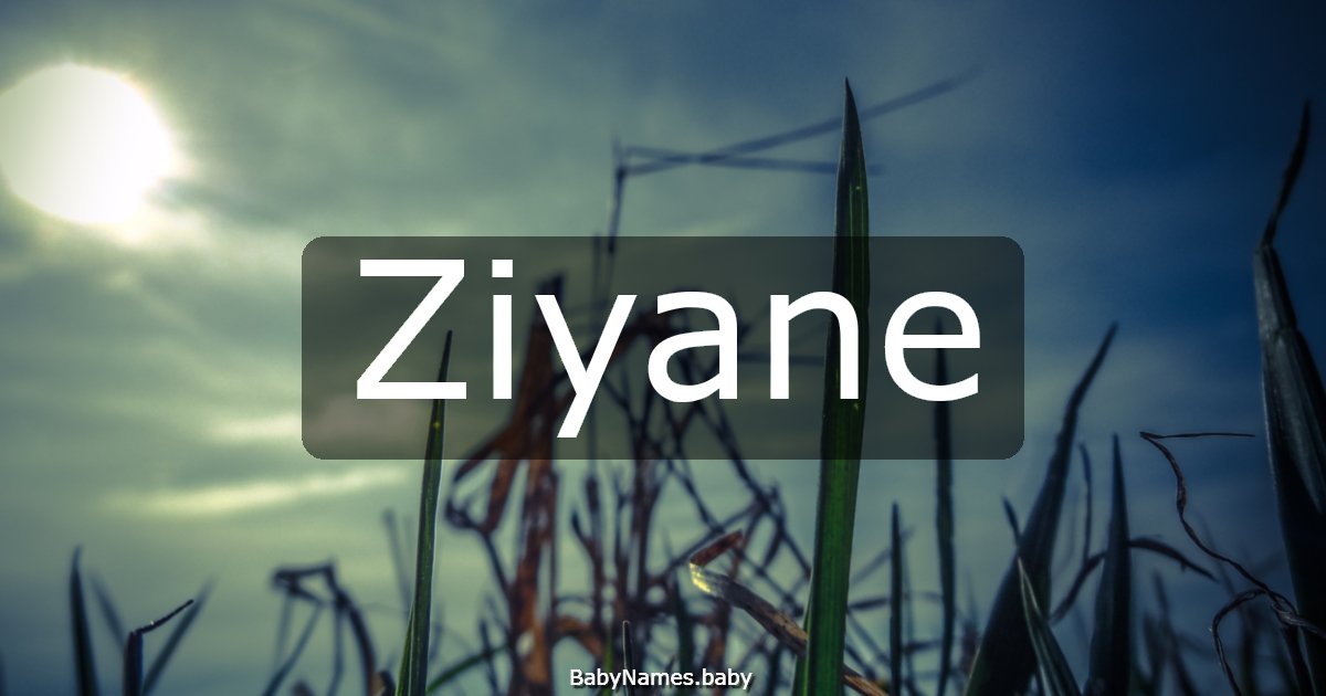 Ziyane