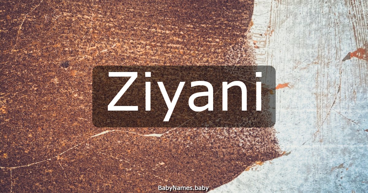 Ziyani