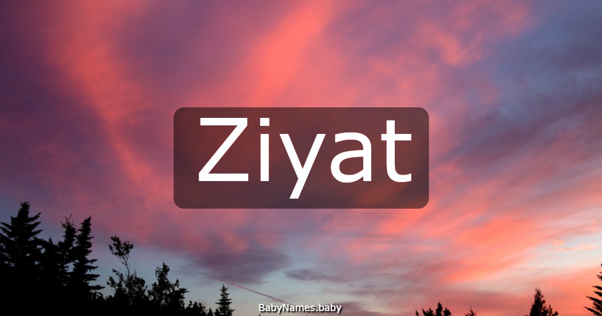 Ziyat