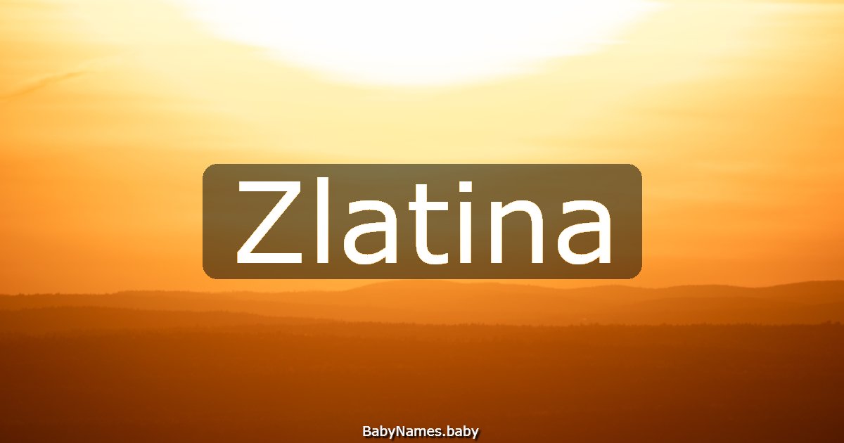 Zlatina