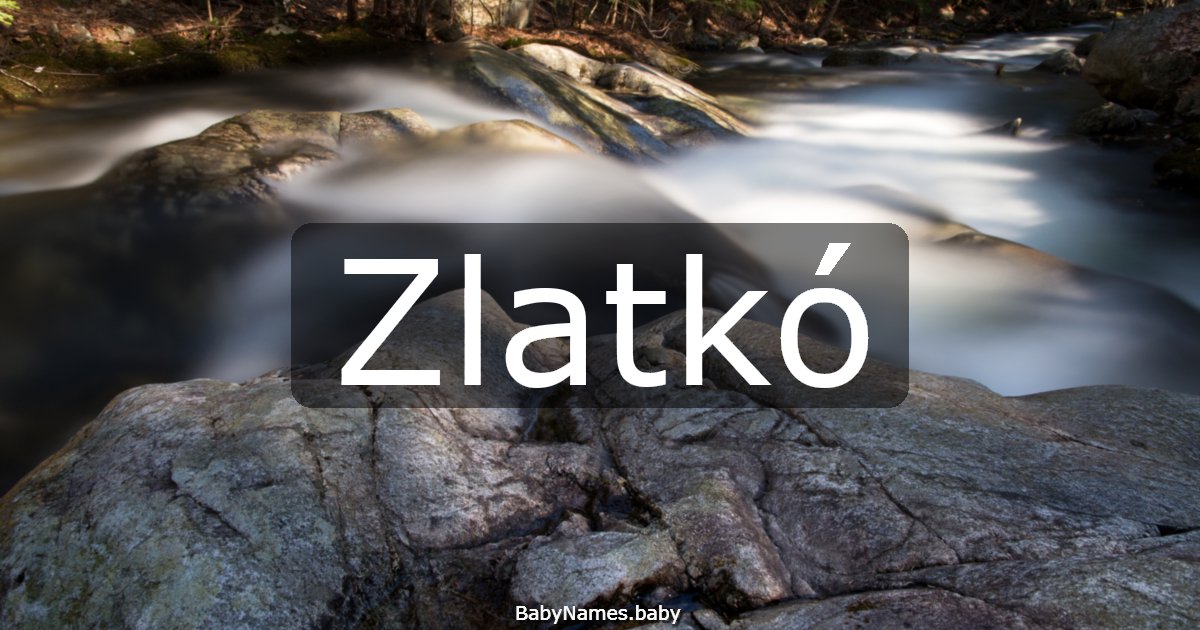 Zlatkó