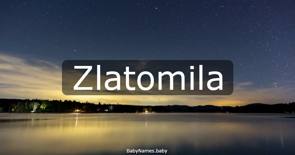 Zlatomila