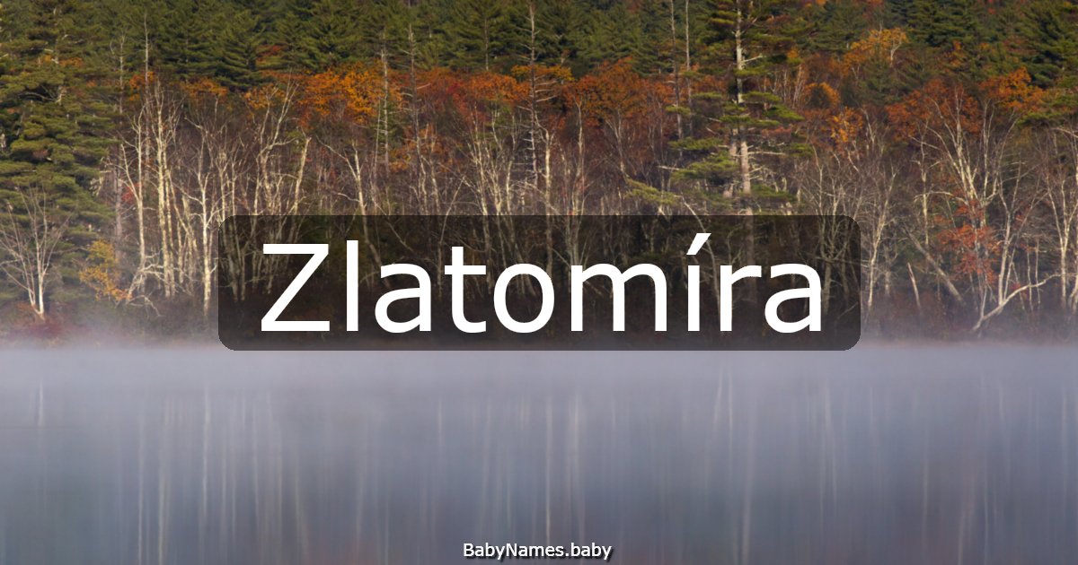 Zlatomíra