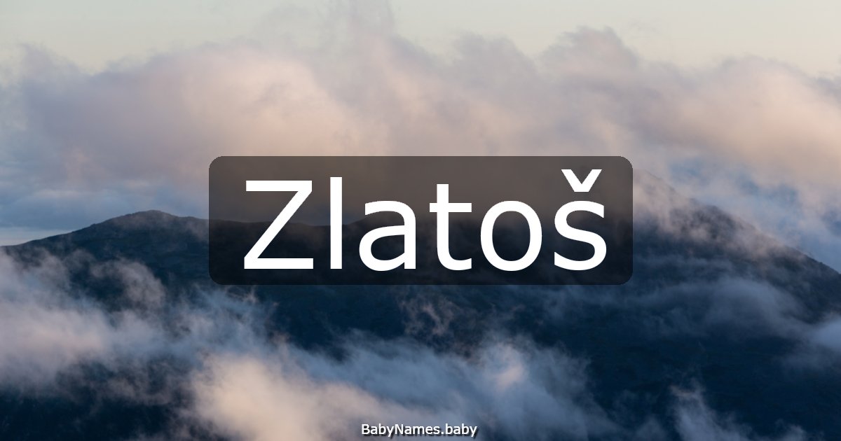 Zlatoš