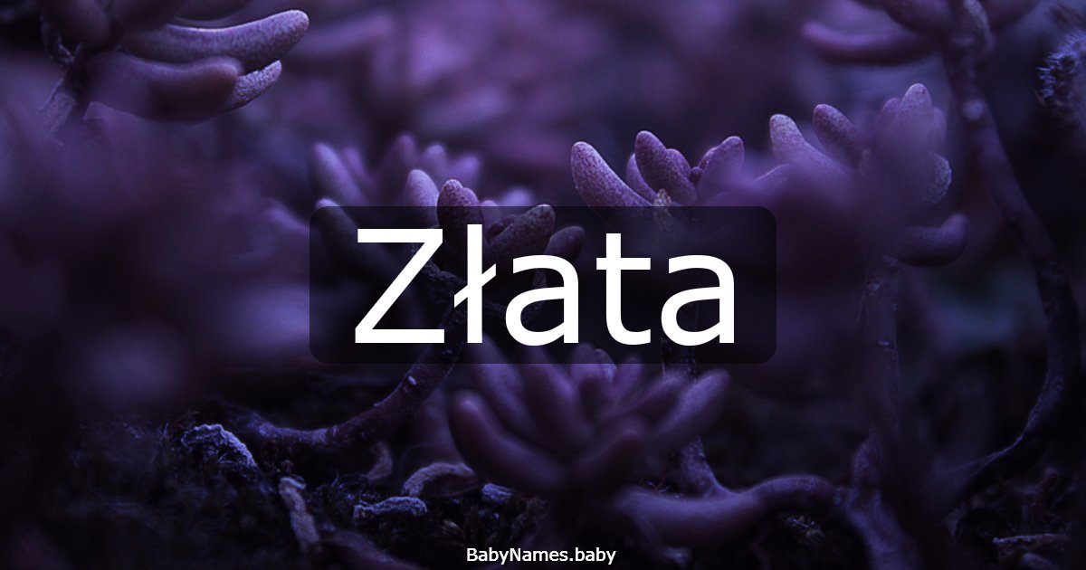 Złata