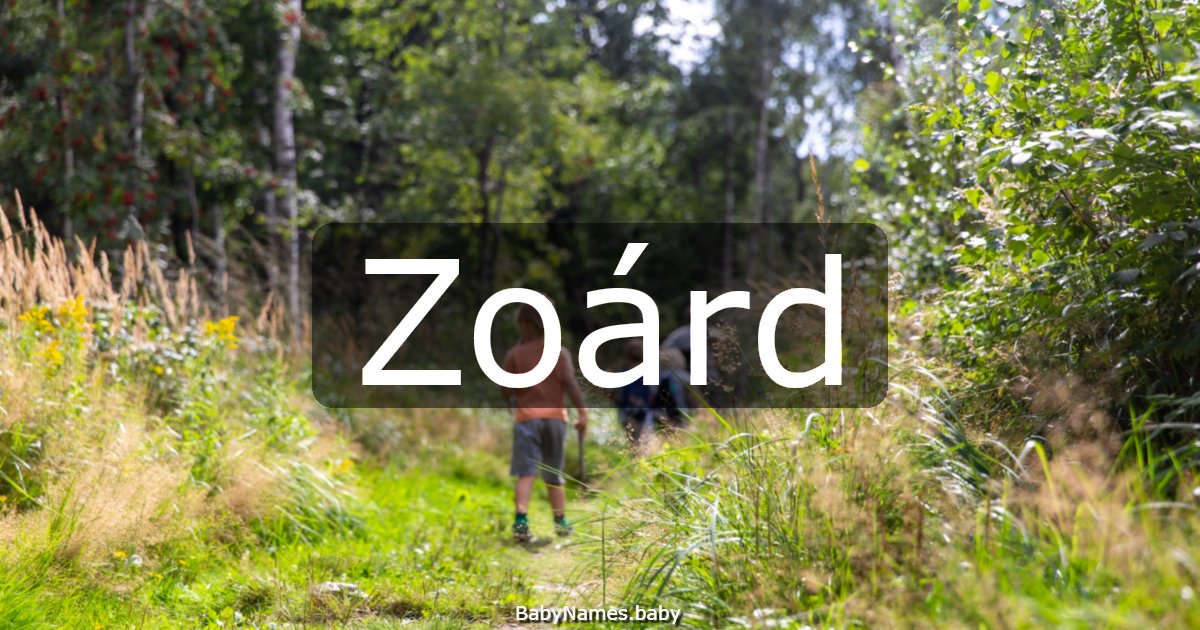 Zoárd