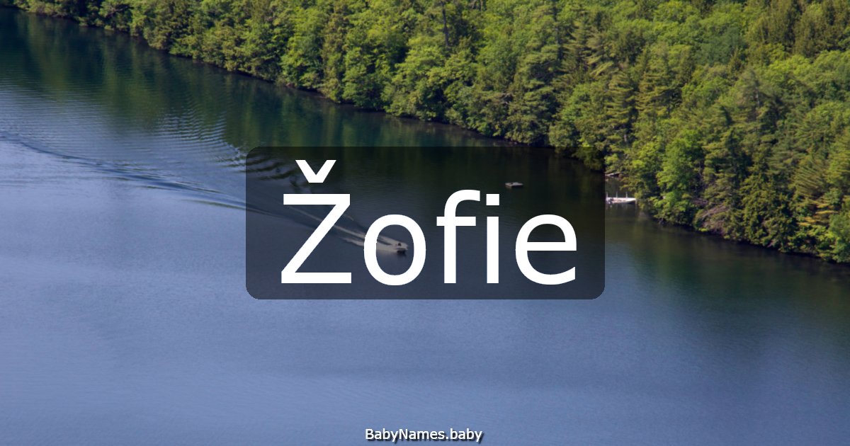Žofie