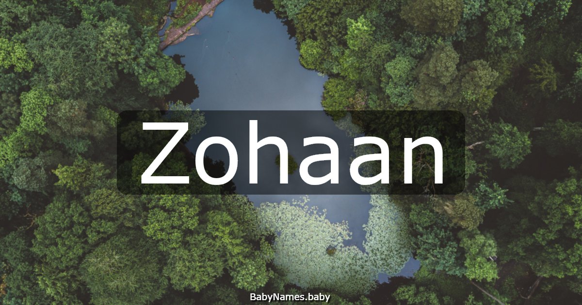 Zohaan