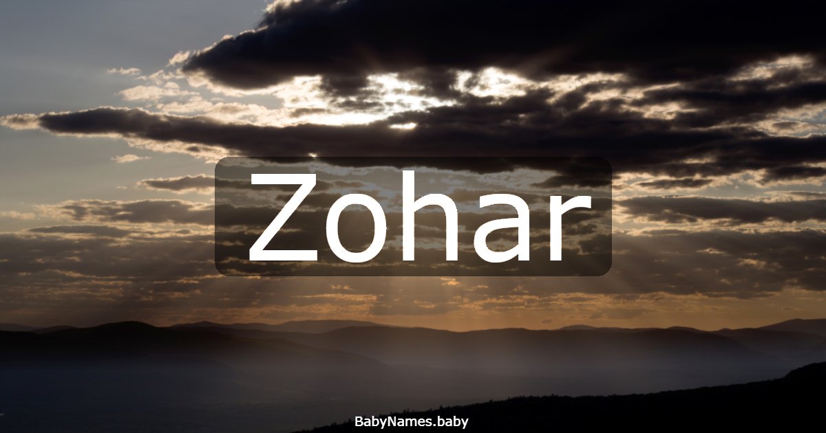 Zohar