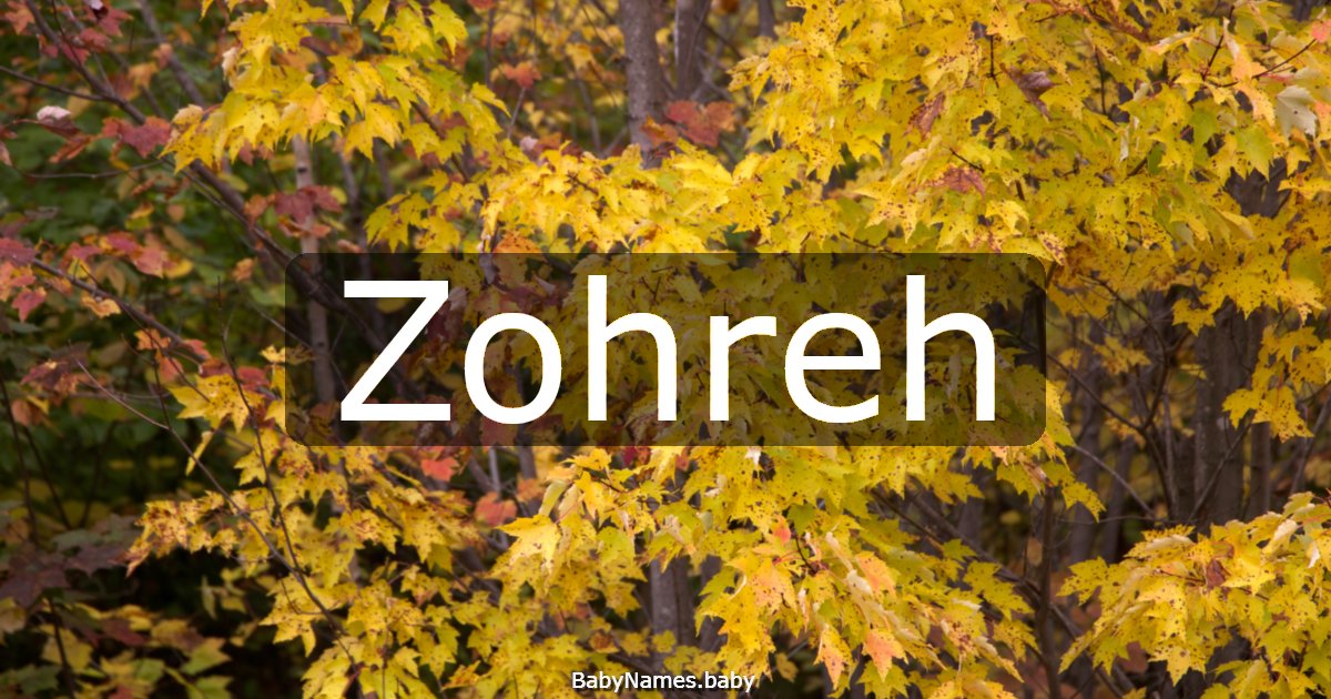Zohreh