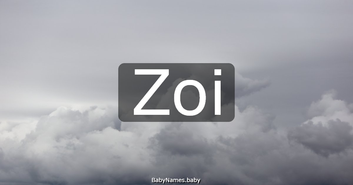 Zoi