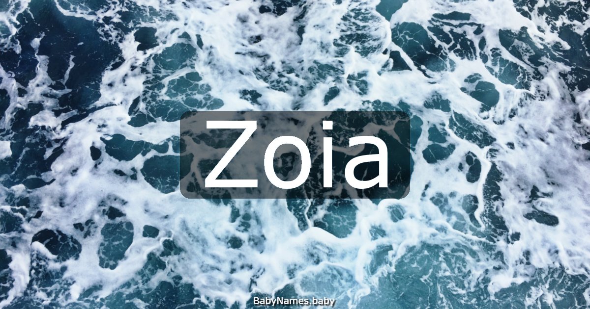 Zoia