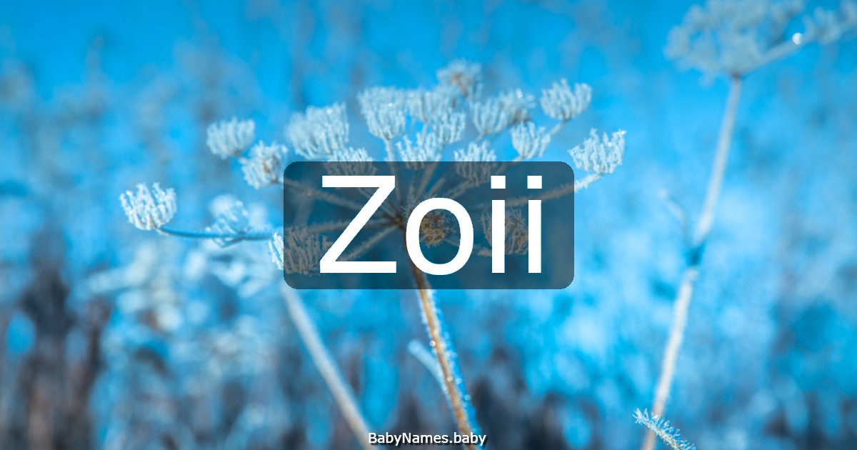 Zoii