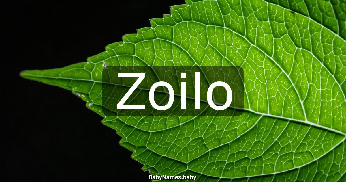 Zoilo
