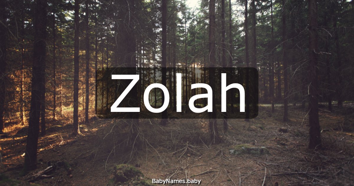 Zolah