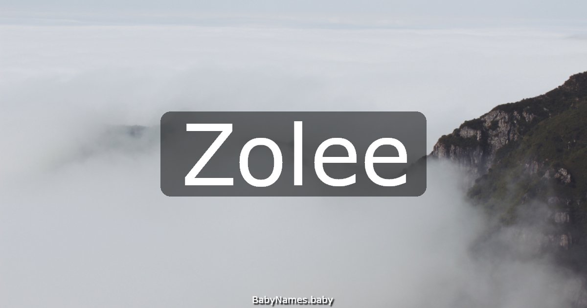 Zolee